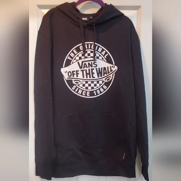 NWT Vans Black Hoodie - Men's - Picture 2 of 6